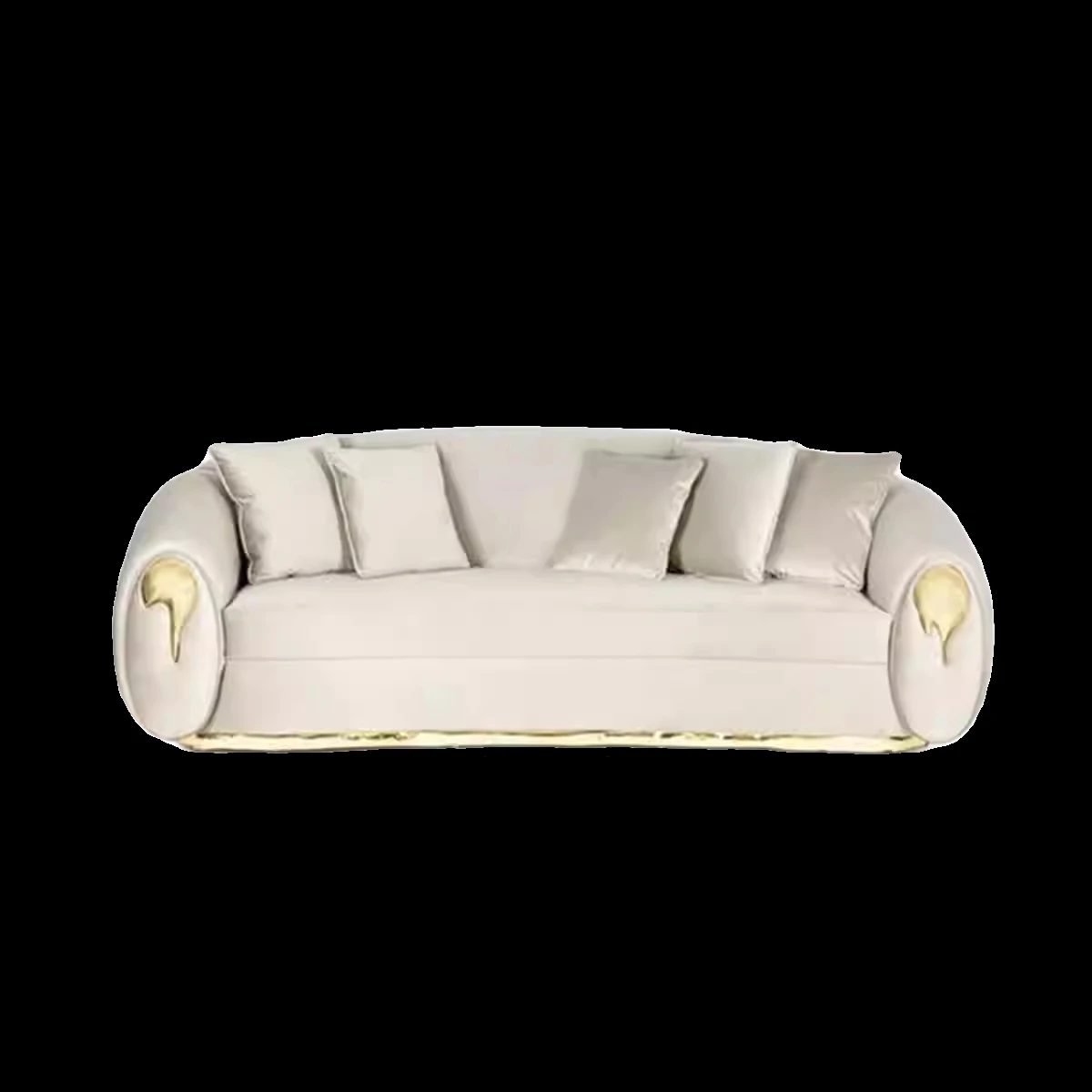 Furnistyle Luxury Elegant Vintage And Contemporary Style Sofa Furniture Latest Living Room Sofa Design Modern Design Fabric Sofa
