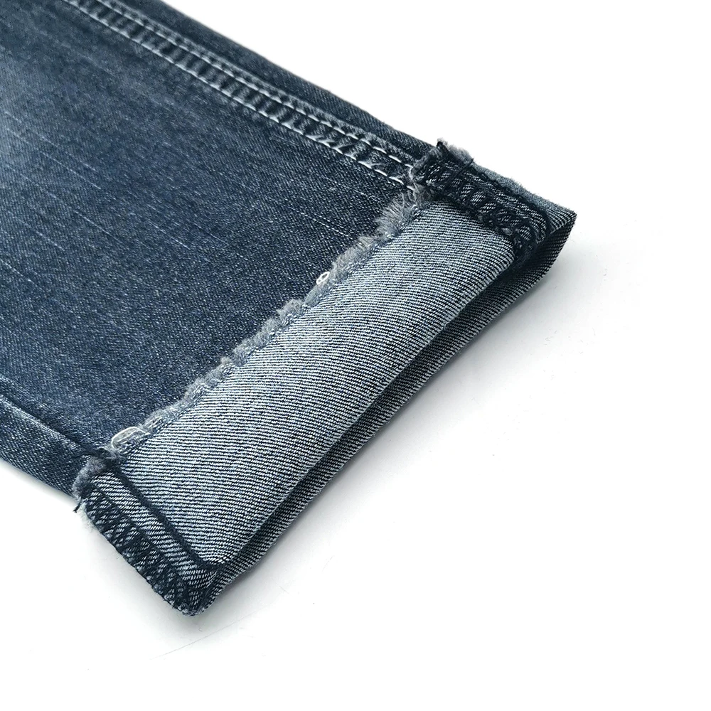 Aufar 8.5 oz 178-180 cm spandex denim fabric stocklot fabrics for jeans pants cotton fabric roll S33G1249