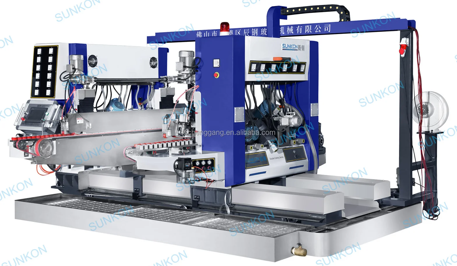 CGSZ2016-12 Customized intelligent Glass Double Edger Machines Exported To Worldwide Manufacturing