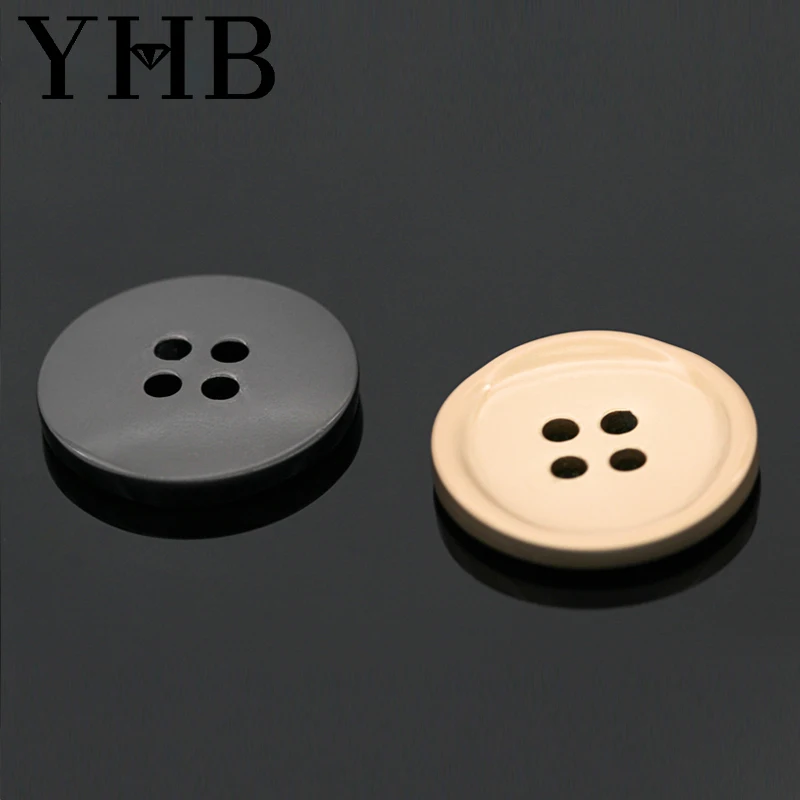  Nickel free Creative personality hand-sewn buttons high-end round Japanese-style woolen coat