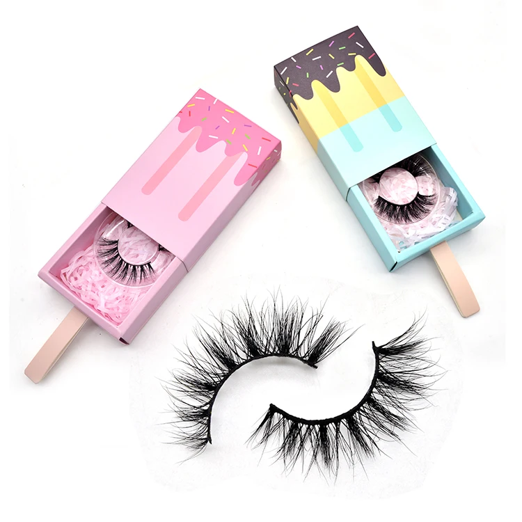 High Quality Sample Free 3D Mink Eyelashes Packaging Real Mink Eyelashes