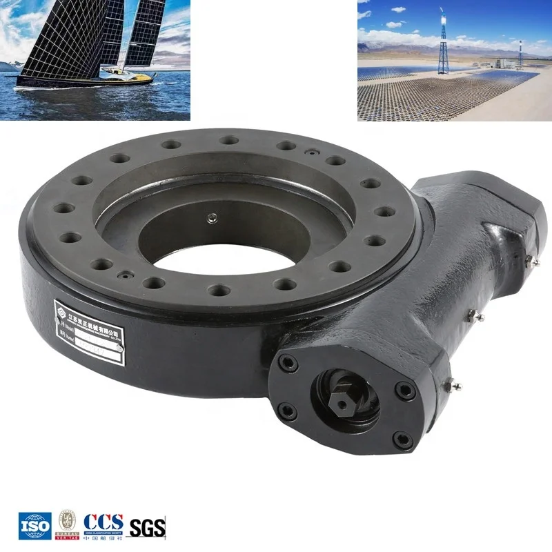 big discount inventory micro slew ring gear drive for solar tracker and tracking system