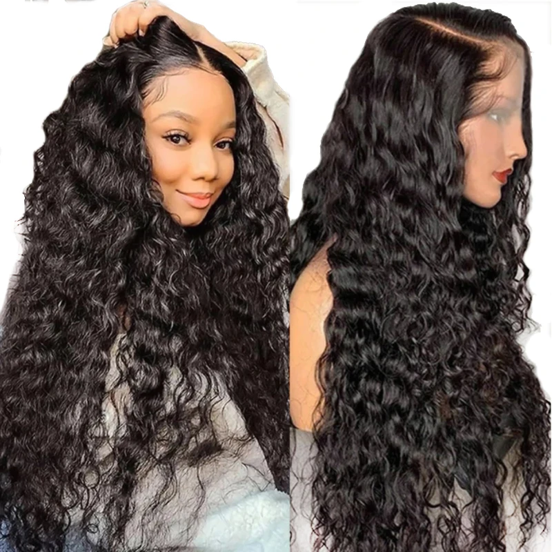 Wholesale curly human hair HD full Lace Front wigs 4c 4b texture hairline burmese cambodian deep Kinky curly wig
