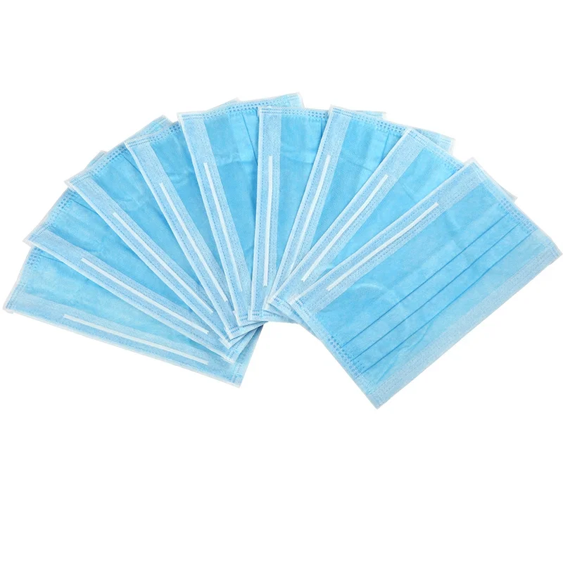 Surgical Disposable face mask 3ply Mouth Face Medical Masks Disposable Dustproof Protective Breathing