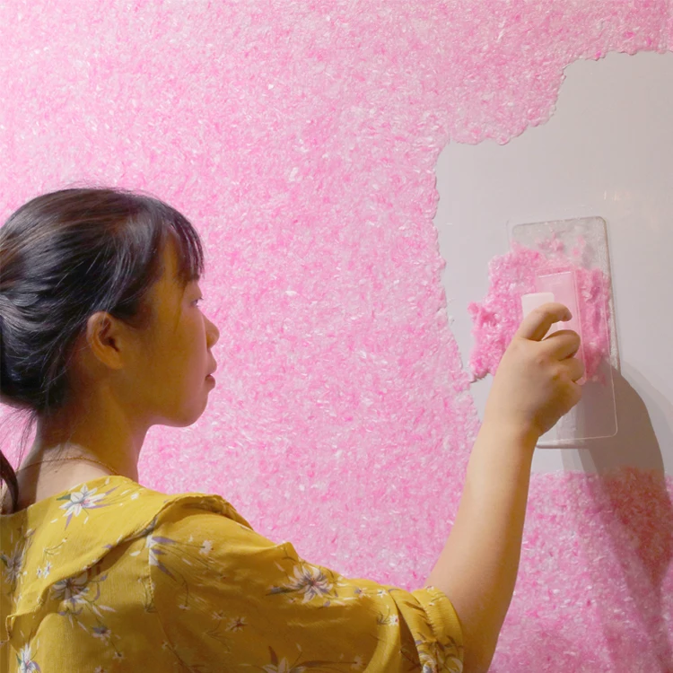 
Шелковая настенная ткань YaCai, жидкое настенное покрытие, украшение для стен, дерево 