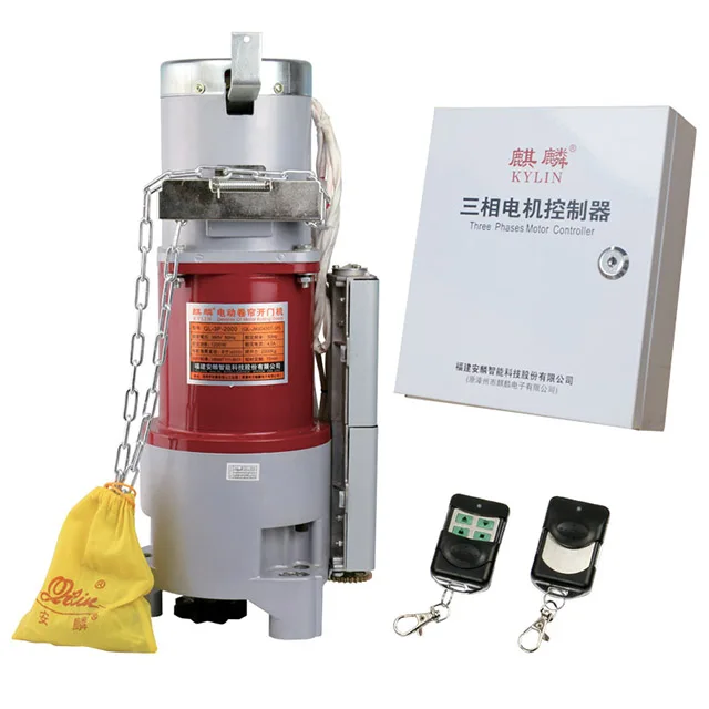 fireproof automatic gate caution garage door automatic operators rolling  door