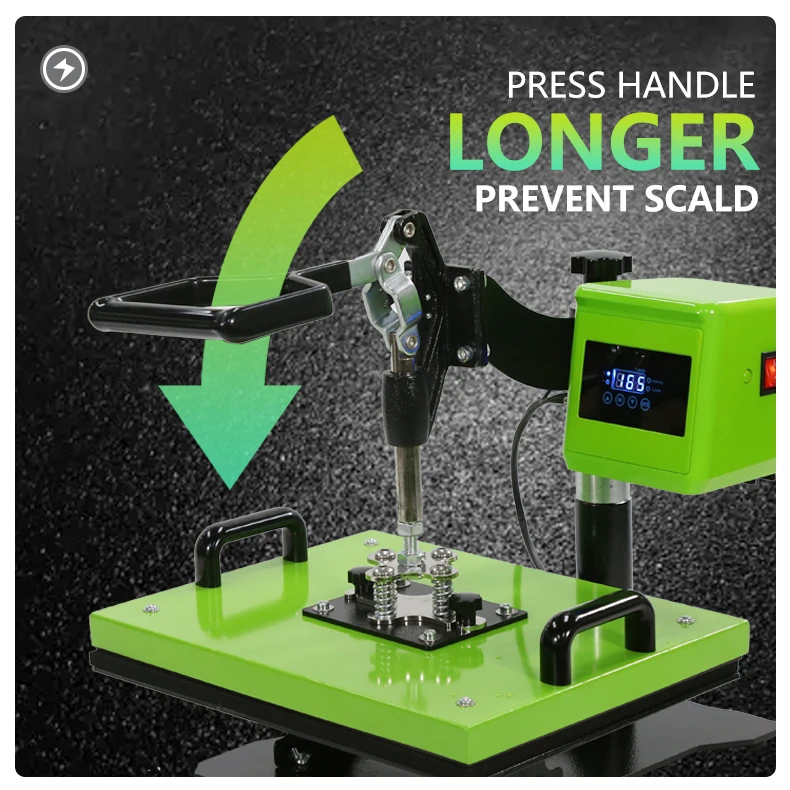 5 in 1 Combo Heat Press Machine Transfer Machine Authentic 15x15 Digital Heat Press 16x20 Swing Away Heat Press