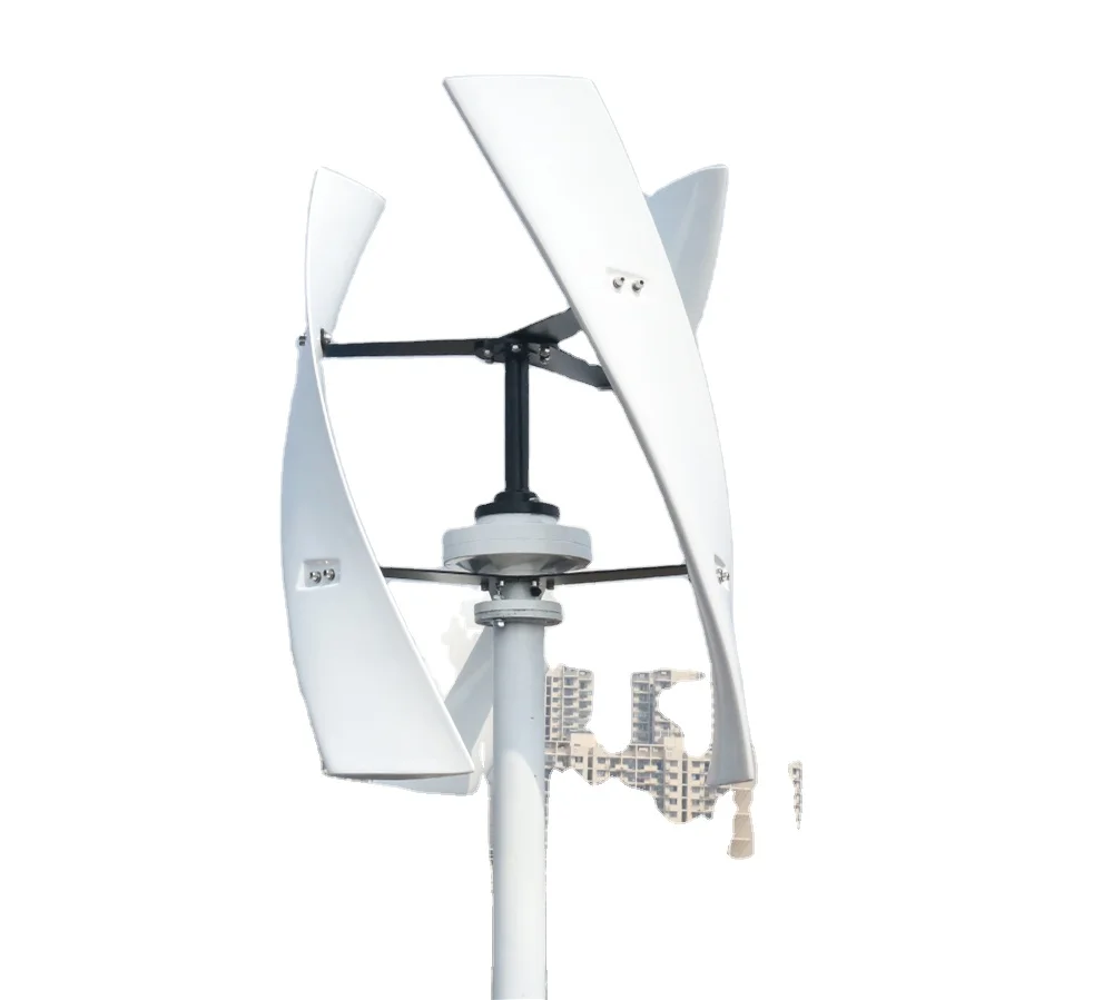 Вертикальная ветровая турбина 5 кВт для электроэнергии