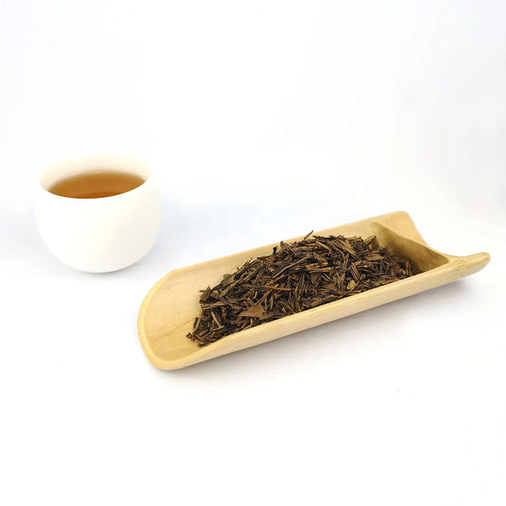 Японский Hojicha Kuki Hojicha со вкусом россыпью листьев Hojicha с Европейским сертификатом NOP.