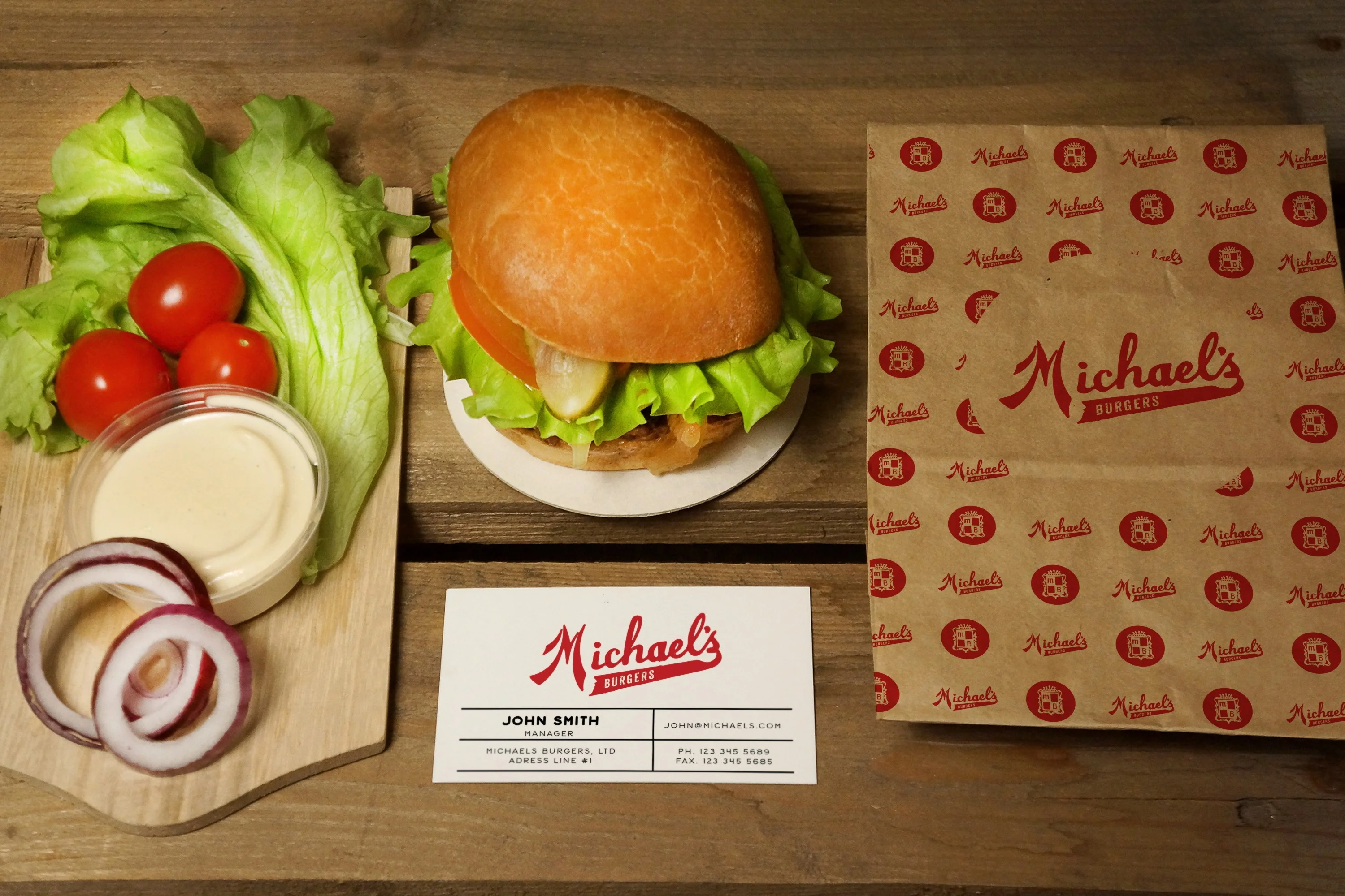 custom visual identity logo