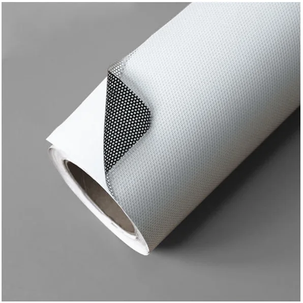 Economic OWV1414 One Way Vision Window Film Perforated PVC Film For Eco solvent And Solvent Printing for Promotional Advertising