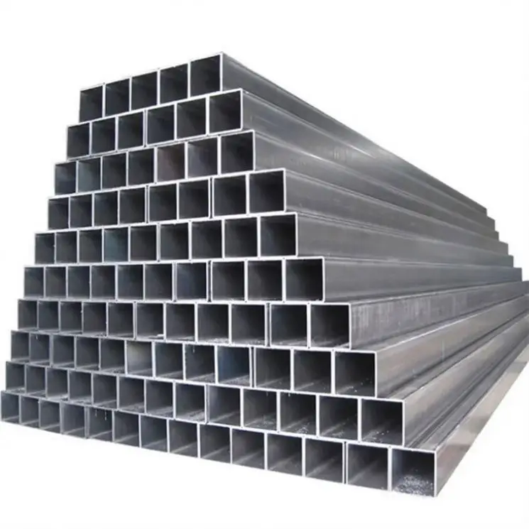 100 x100 Galvanized Square Steel Tubes 100 x 100 x 4 Square Steel Tubing For Sale