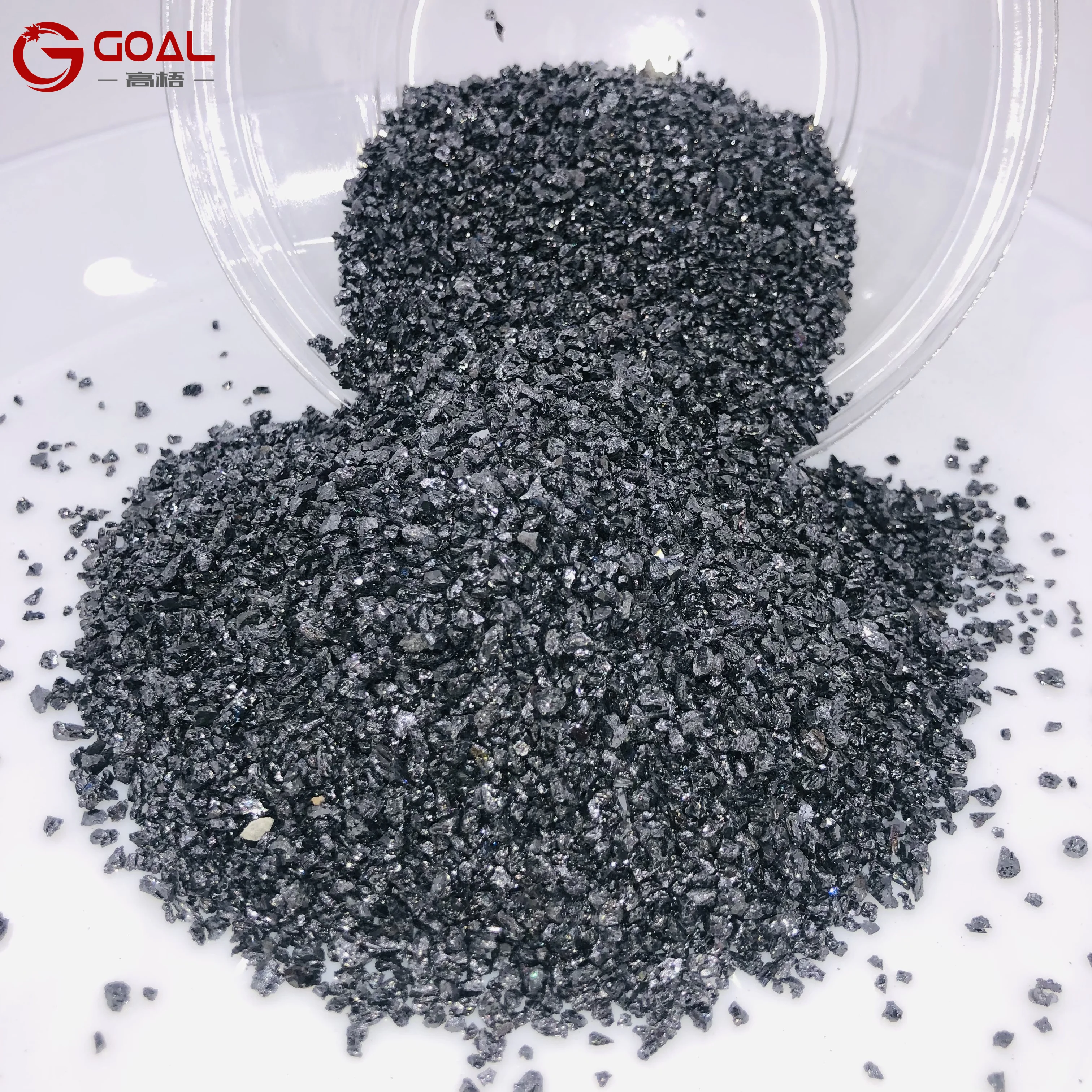  China Factory Direct Sale 70%-90% Black Silicon Carbide SIC Block Powder With Good