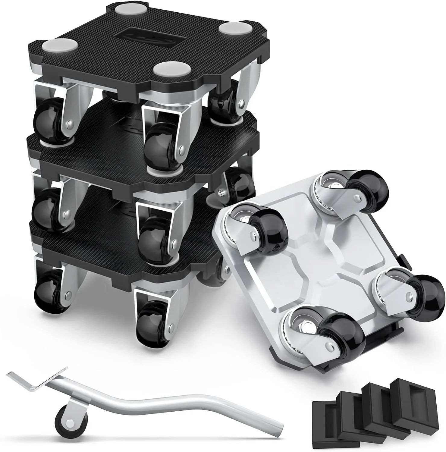 Furniture Lifter Set With Wheels 580KG Capacity Heavy Duty Furniture Dollies Tools for Moving Heavy Furniture