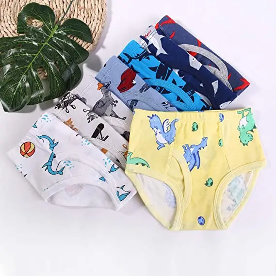 Customized Print Boys Slip Brief&Boxers Simple Style Boys Underwear
