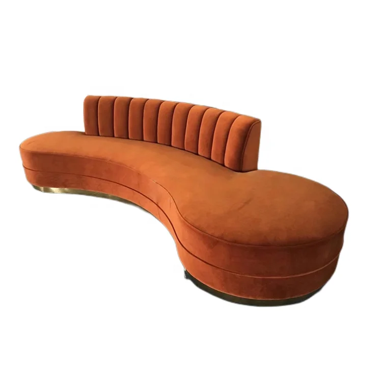 Legs Loveseat Sofa Green Fabric Stainless Steel Modern Room Fashion for Living Room Club Shop Wedding Hotel Room Velvet 1 Piece