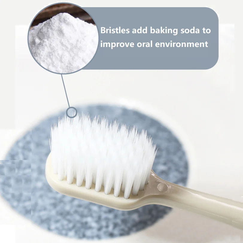 yibao corn starch light rota tooth brush cup wash supplies portable save space private label head sanitizer brushing  toothbrush