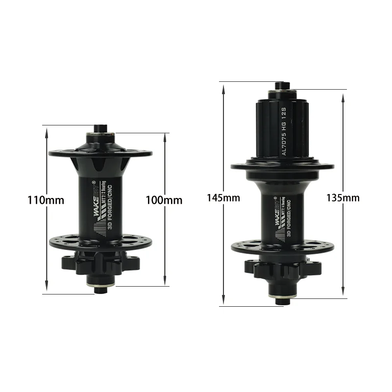 MTB Bicycle Bearing Hub Quick Release 32 Holes 6 Pawls 8-11 variable speed Front Rear Bicycle Hubs Bicycle Alloy Hubs