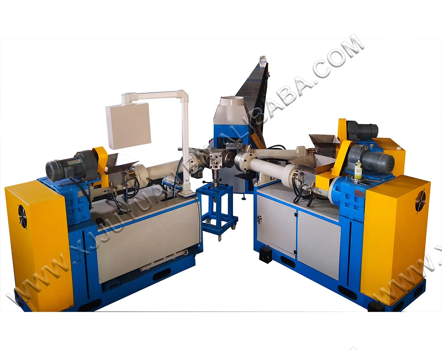 Silicone hose machine//Rubber extruder machine XJG90 XJG75 composite production line