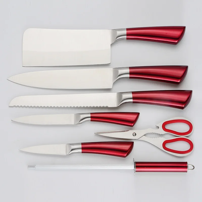 Custom Stainless Steel kitchenware Knife set Cutting fruit cutting meat combination set knife