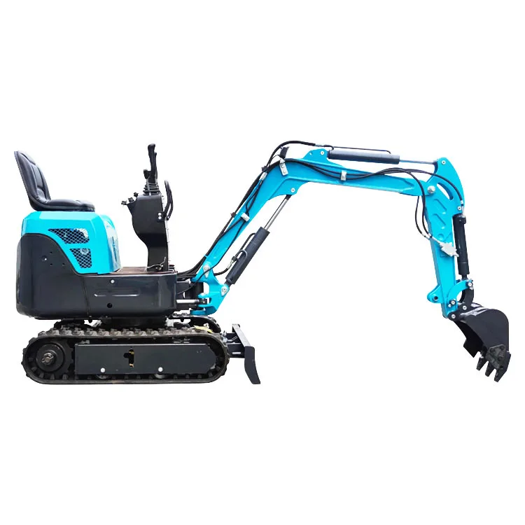 Hot sale free shipping mini excavator small digger EPA EURO 5 QILU 1 ton agricultural excavator