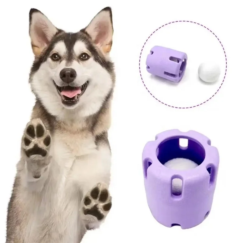 High Profit Wholesale Dog Squash Chewing Toy Durable Grinding Teeth Rubber Clean Teeth Eco-Friendly Dog Toys Luxury