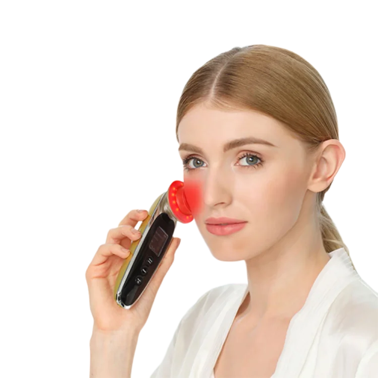 Горячая продажа микро Вибрация светодиодная лифтинг для лица дробная RF машина