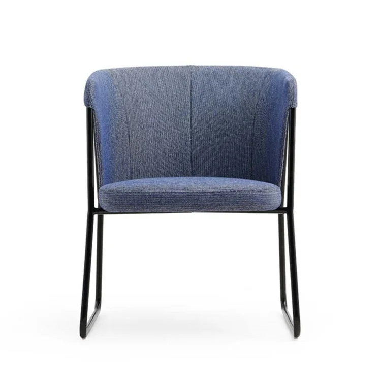 Luxury Armchair Leisure Soft Waiting Room Seat Armrest Office Hotel Lounge Chair