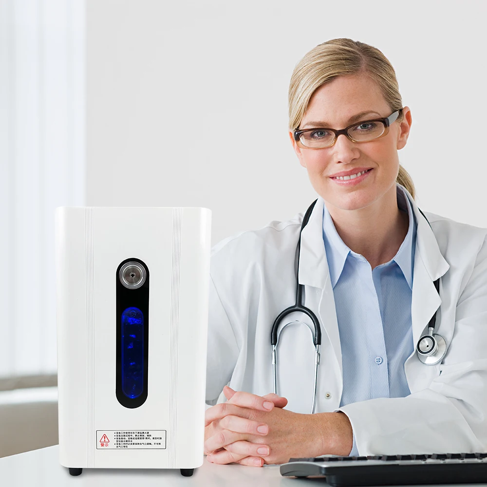 Suyzeko Home Healthcare SPE PEM Hydrogen Gas Generation Machine Hydrogen Water Maker Molecular Hydrogen Gas Inhalator 150ml