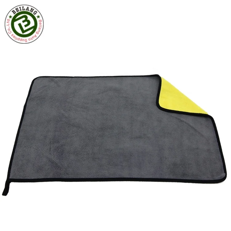 600gsm 60*40cm Super High Quality Microfiber Car Drying Towel Car Detailing Wash Towel