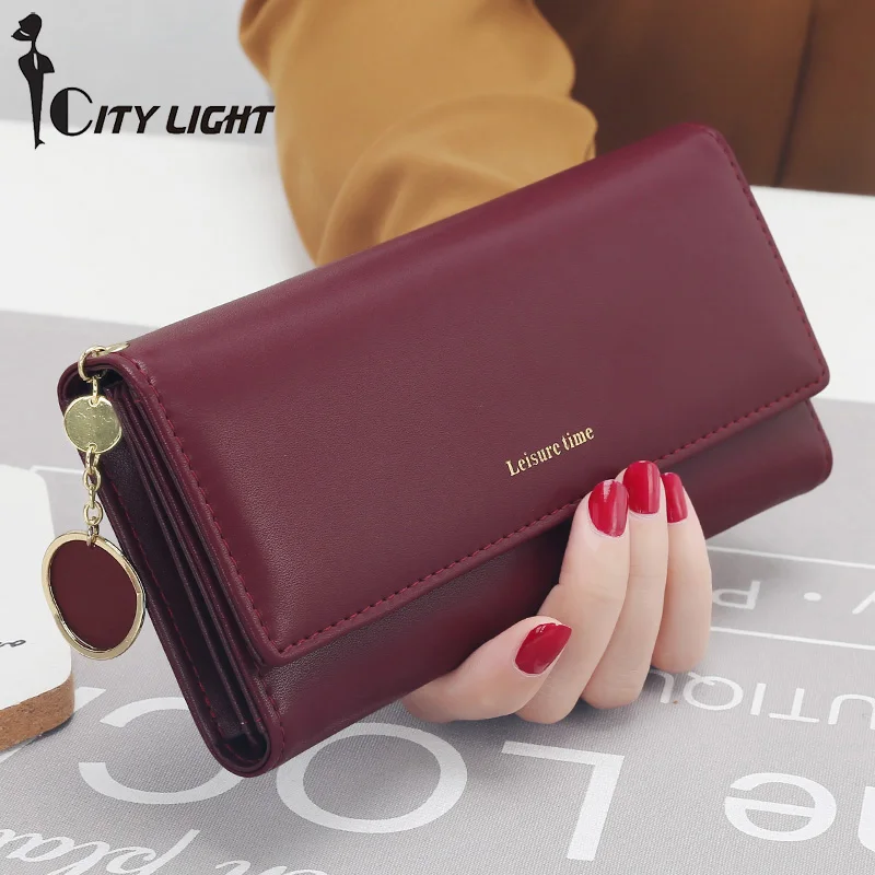 Wholesale woman card holder fashion coin purse female leather wallet purse bag designer girl wallets