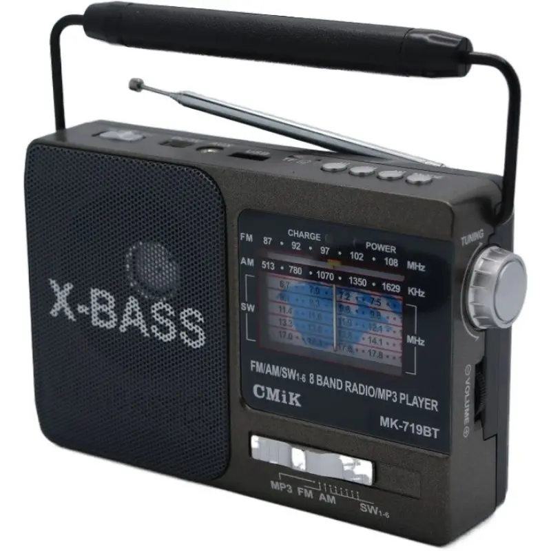 Cmik mk-719bt дешевый radyo фонарик интернет usb tf mp3 am fm sw домашнее радио