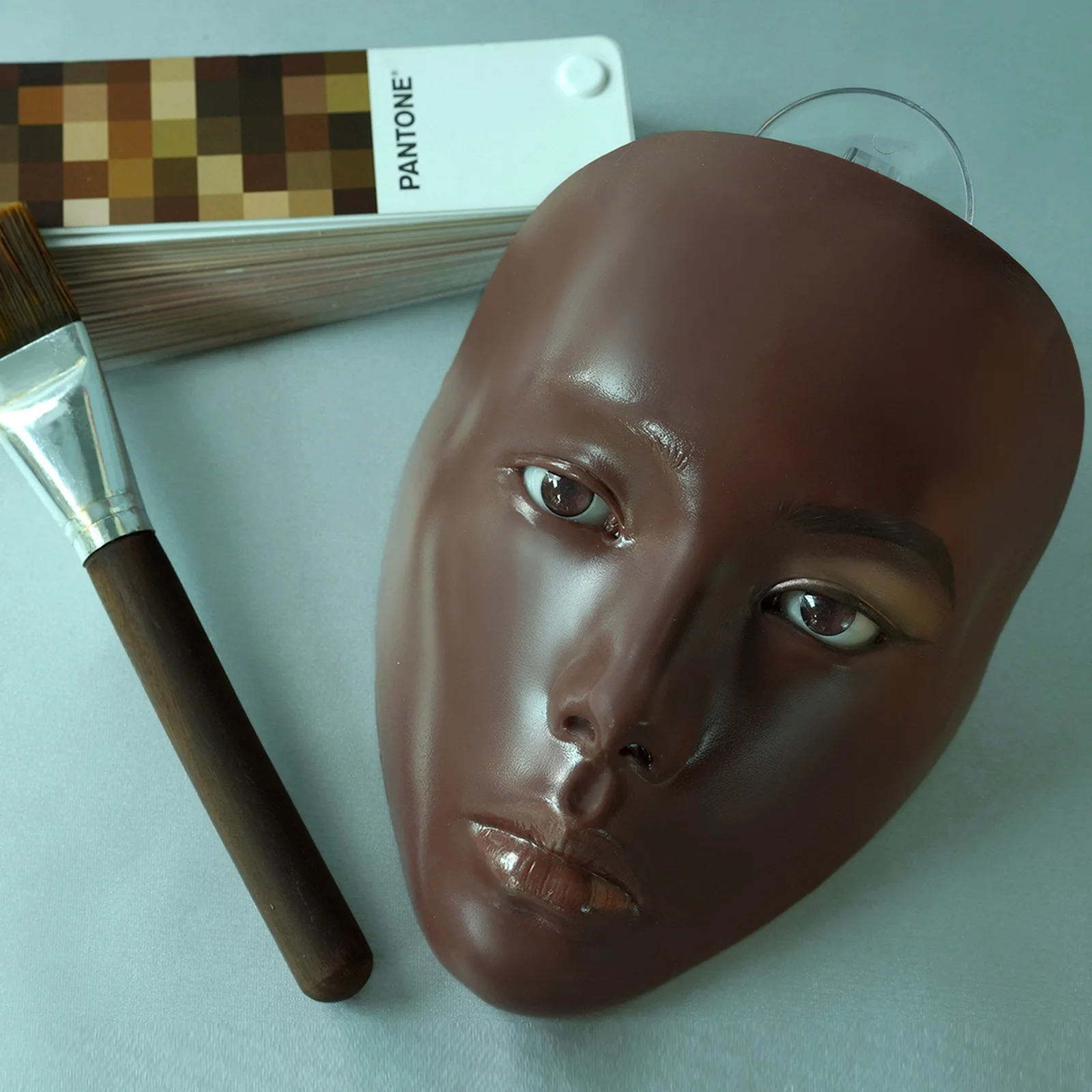 Face Eyes Makeup Mannequin Silicone False Cosmetologist For Makeup Practice Training Face Painting Makeup Practice Board