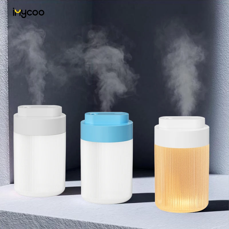 Миниатюрный увлажнитель воздуха в бутылках с логотипом на заказ, миниатюрный ультразвуковой увлажнитель, распылитель воздуха с подсветкой