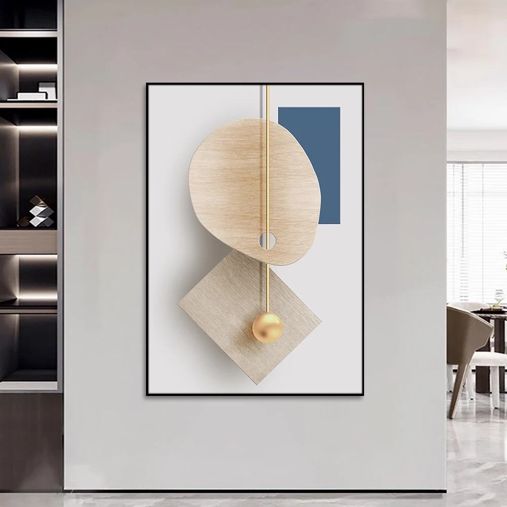 Huamiao Japanese Style Abstract Painting Wabi Sabi Wall Art Home Decoration Painting