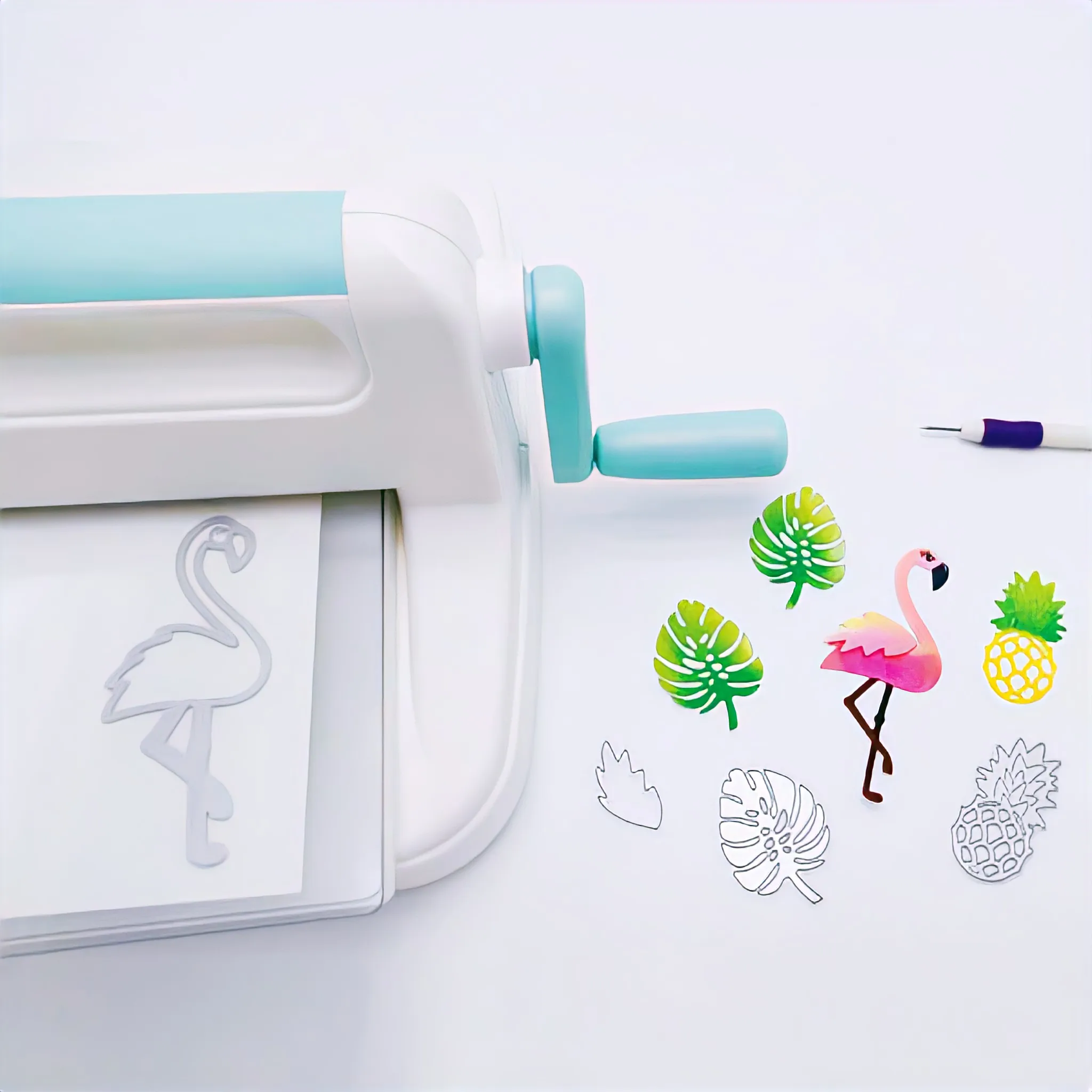 26042 A5 Manual Die Cutting and Embossing Machine for Scrapbooking and DIY Crafts Easy and Precise Crafting Tool