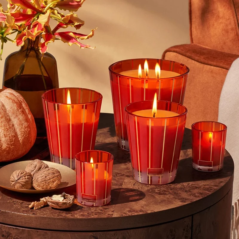 Home Decoration Big Bean Wax Aromatherapy Candle Multi Color Luxury Soy Gift Set Wax Healing Scent Candle