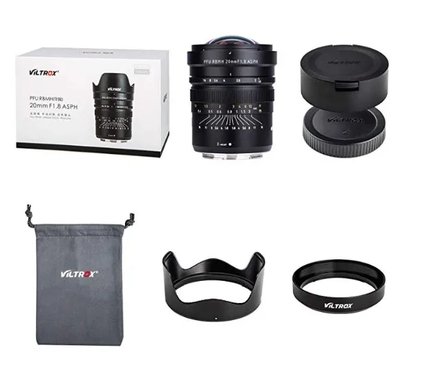 VILTROX 20mm f1.8 Full Frame Wide-Angle Fixed/Prime Manual Focus Lens for Nikon Z Mount Mirrorless Cameras Z7 Z6