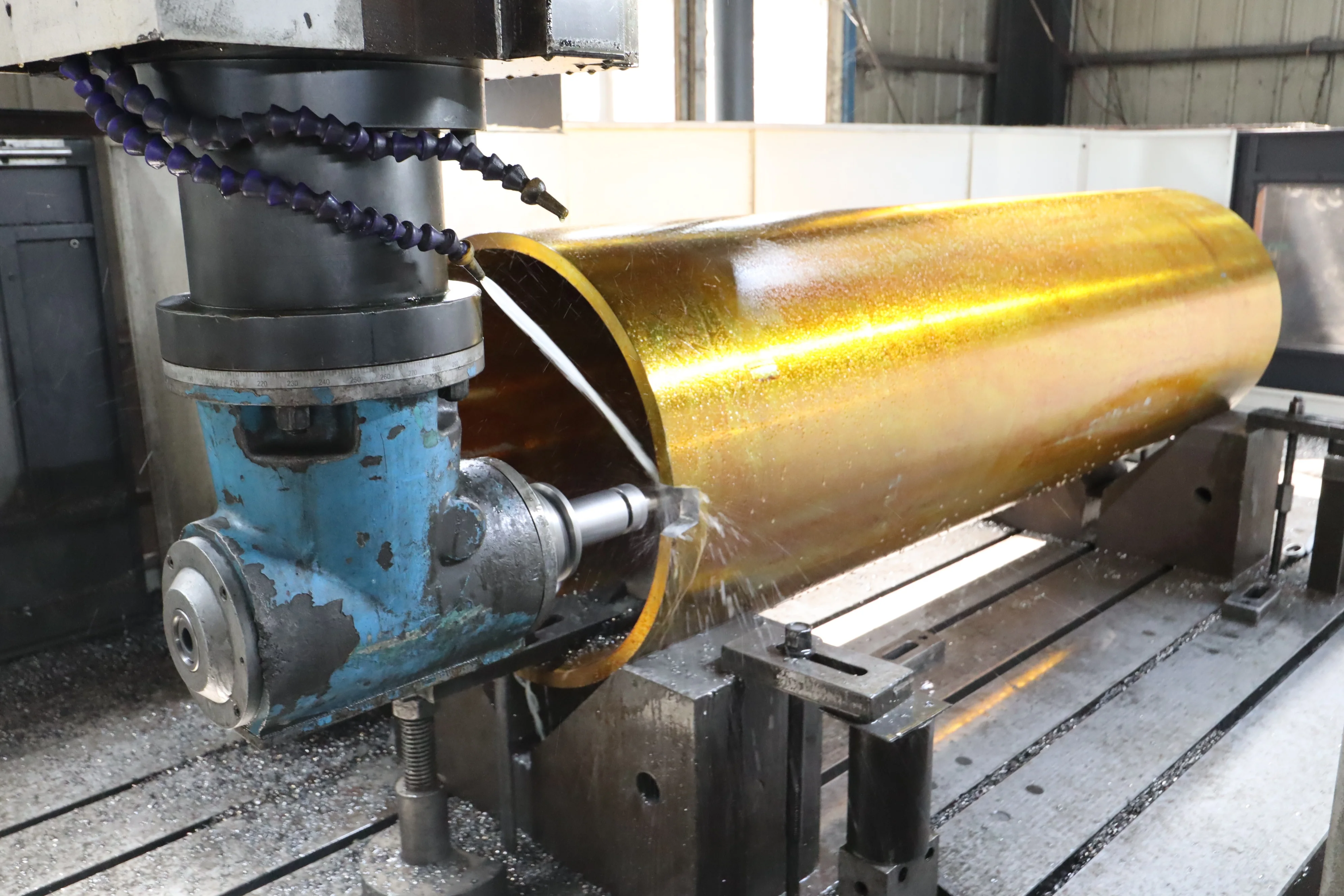 Customized centrifugal rolling mill casting Steel spools steel sleeve