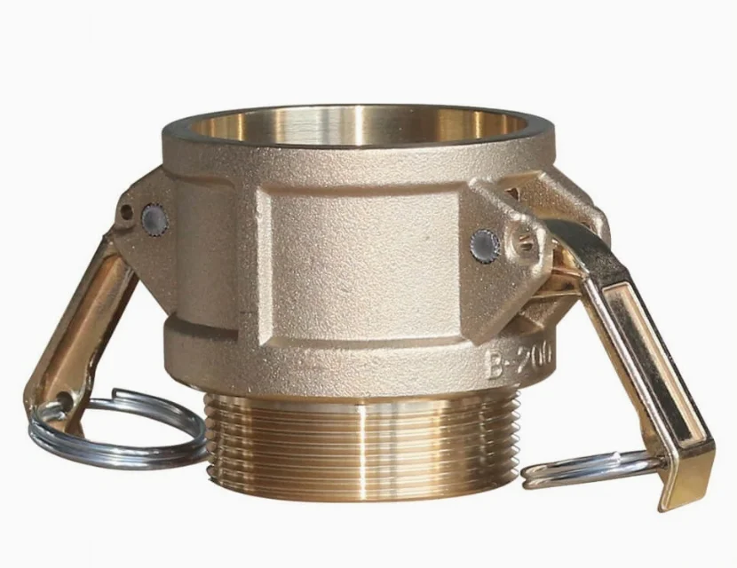 Brass Camlock Coupling Adapter with Male NPT Thread Type B Camlock Fittings