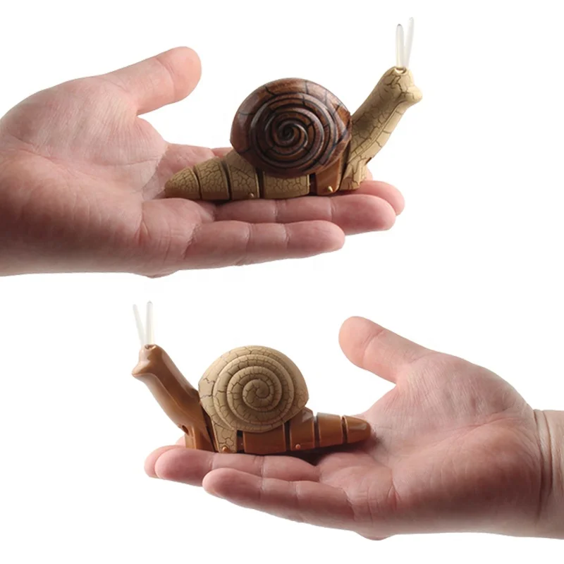 Simulated Infrared Remote Control Small Snail Rc Cobra Insect Electric Children Model
