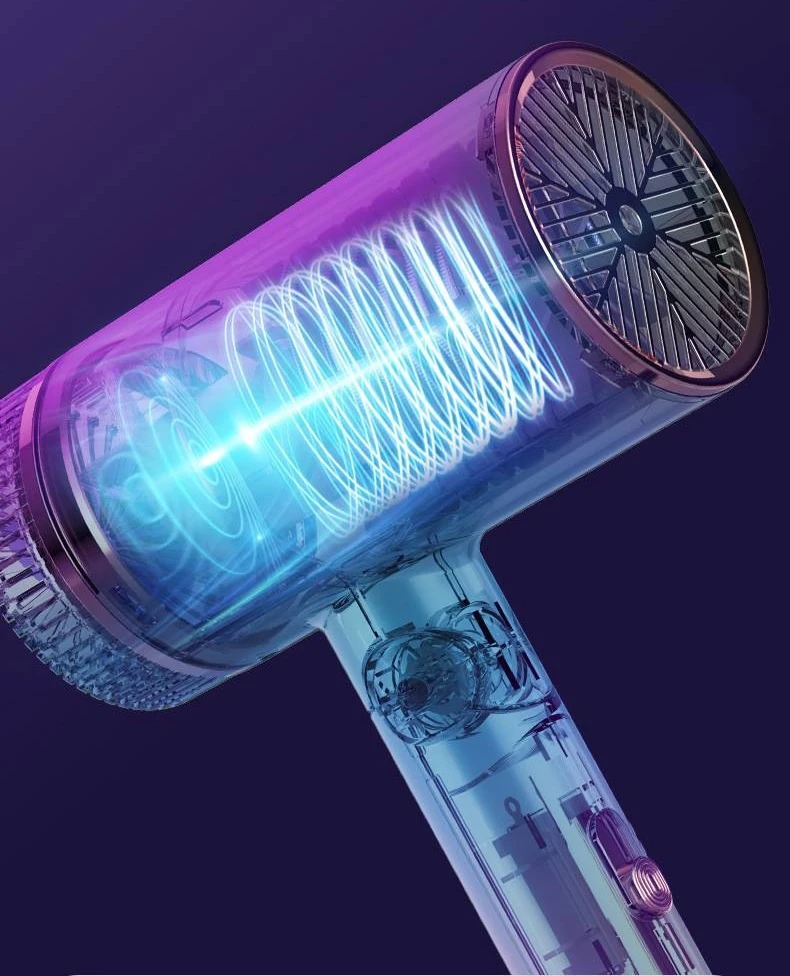 Professional Salon silent Hair Dryer Folding  Multifunction Negative Ion Hair Care Quick Dry Hair Dryer
