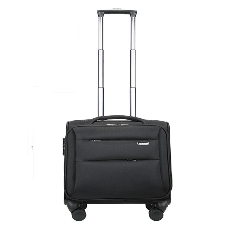 promotional oxford cloth 168 172 pull rod box soft travel case luggage trolley bags