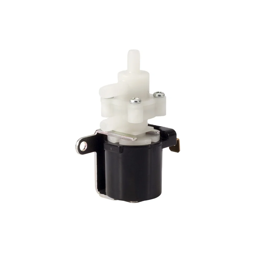 Meishuo OEM FCD180A Discharge Valve 6.3mm Connector Plastic Solenoid Valve Water Flow Switch Drain Valve