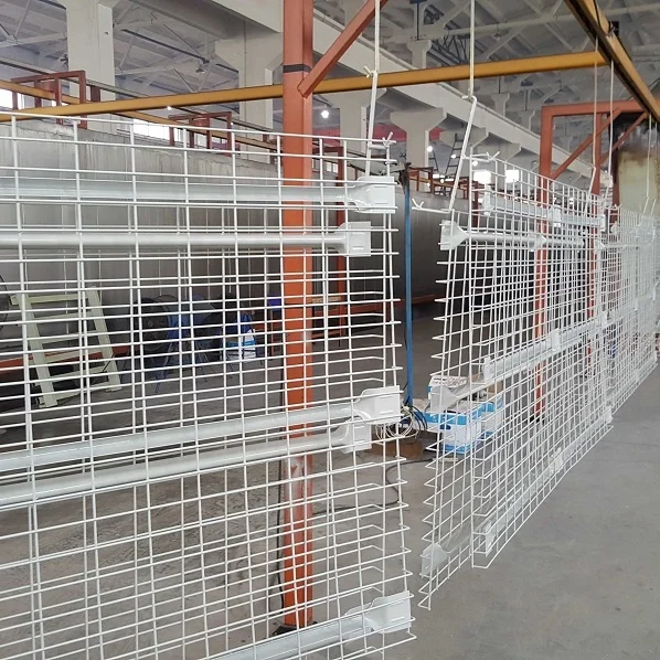 Порошковое покрытие, проволочный настил/сетчатая проволочная стойка/полка с безопасной экспортной упаковкой