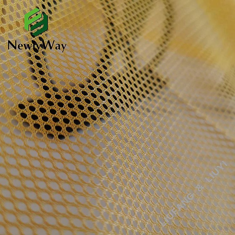 Manufacturer polyester fiber tulle net mesh fabric for sportswear lining