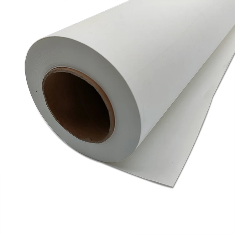 QY Wholesale Sublimation 29gsm Good Quality Jumbo Roll Thermal Transfer Printing Paper For Clothing