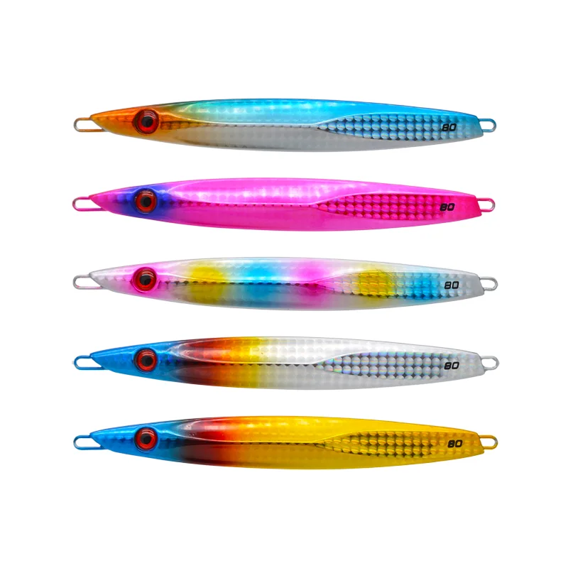 JIGGINGSOUL-RTS305-100g speed Fishing Metal jig Saltwater Fishing Lures Vertical Jigging Lures jig bait lure sea fishing bait