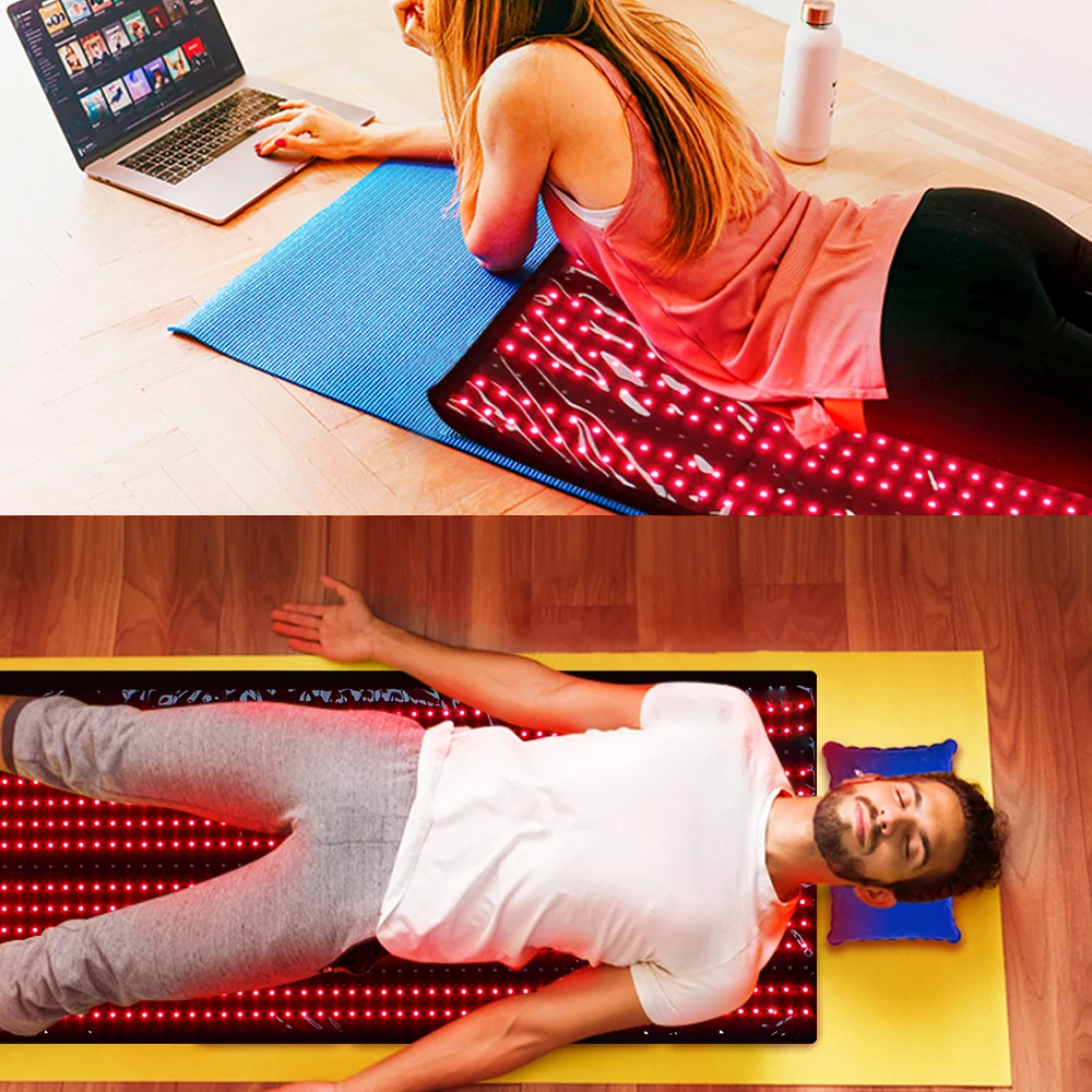 full body treatment joint pain relief bed 850nm near infrared physical red light therapy for home use