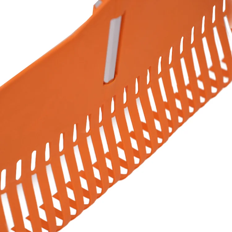 
Leaf Rake Lawn Rake Garden Rake with 157mm Lightweight Steel Handle, Durable Plastic Head 35 Tines 